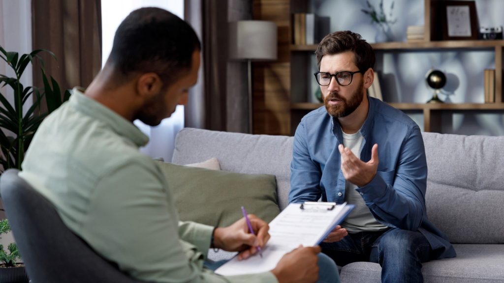 Individual counseling for addiction treatment services.